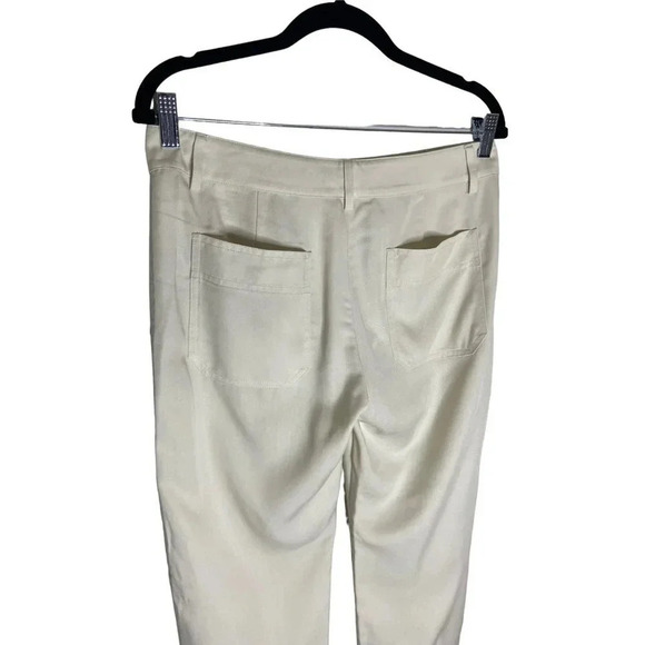 Vince Ivory Twill Cargo Pants -sz 4 - Picture 10 of 13